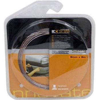 BC Corona EXT29261 Tira Cromada, 6 mm x 8 m