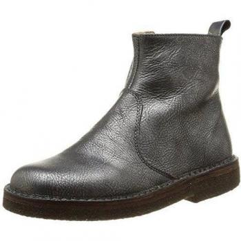 Pèpè S2072 - Botas para niña Plata Argent