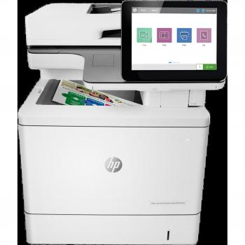 Impresora Multifuncional Láser Color HP LaserJet Enterprise Flow MFP M578c - A4, 38 Páginas/Minuto, Copia, Escaneo, Fax, Duplicación Automática, Alimentador Automático