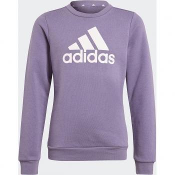 Adidas Essentials Big Logo Cotton Sweatshirt for Girls - Size 128