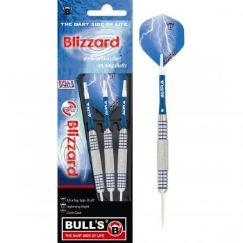 Bulls Blizzard Steel Dart, Plata, 23 g