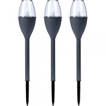 Set 3 Estacas Pp/Ps Solares 38 Cm