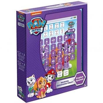 Ameniza By Ameurop- Patrulla Canina Tablet educativa con 6 Actividades, Color Morado