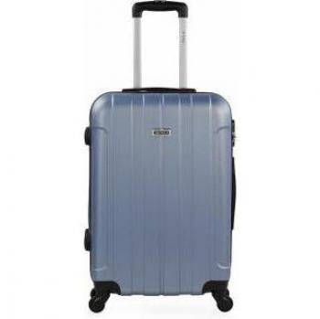 Maleta Trolley 63 gris ITACA - Resistente maleta de viaje mediana con ruedas y candado de combinación