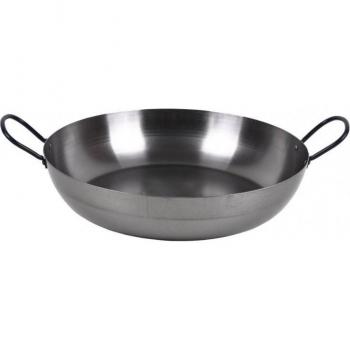 Sartén Cofan Lionesa de Acero Pulido 36cm | Resistente al óxido y duradero