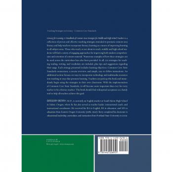 Manual de Estrategias de Alfabetización para el Aprendizaje en Educación Secundaria y Media por Gregory Berry