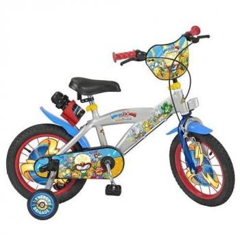 Bicicleta Infantil Superthings 16 Pulgadas Toimsa Color Multicolor Modelo 1686