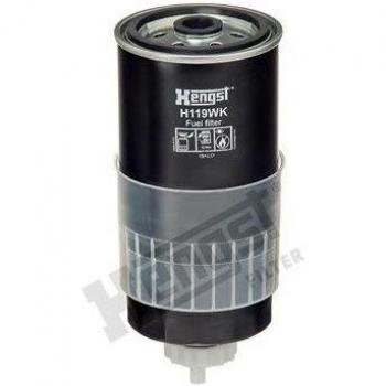 Filtro de combustible HENGST FILTER H119WK - Filtro de combustible, alta eficiencia en la filtración, diseño específico para vehículos, fácil instalación, resistencia a la corrosión y durabilidad prolongada