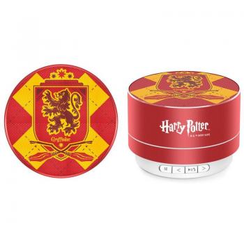 Altavoz portátil inalámbrico Bluetooth Harry Potter Gryffindor 3W Edición Limitada Roja