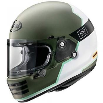 Casco Arai Concept-X Overland Blanco Verde XS