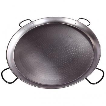 Paellera de Acero Pulido Vaello - 100 Cm Tradicional