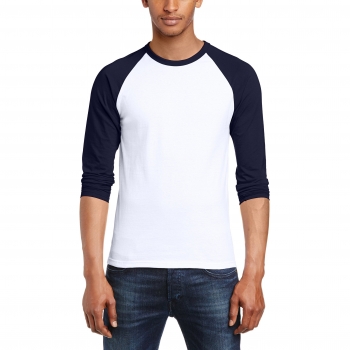 Fotl Long Sleeve Baseball tee Camisa, Multicoloured