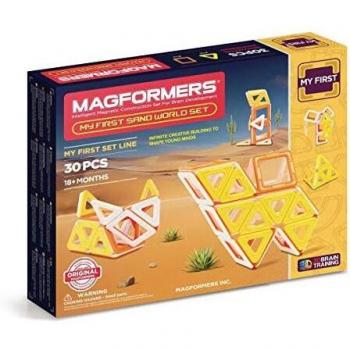 Magformers - My First Sand World, set de 30 piezas magnéticas