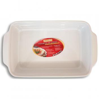Pirofila Rectangular de Cerámica 36x24x6 cm