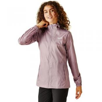 Regatta Women's Lightweight Pack-It III Waterproof Jacket Heather, Size: 14