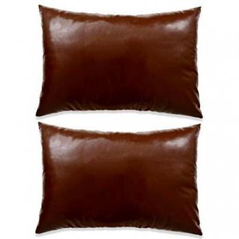 vidaXL 2X Cojines de Poliuretano 40x60cm Marrón Accesorios de Hogar Decoración