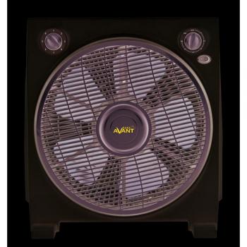 Ventilador box fan cuadrada sobremesa 30cm 40w-45w