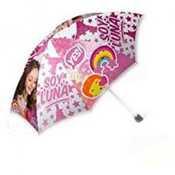 Kids Soy Luna Paraguas Plegable, 24 cm, Rosa