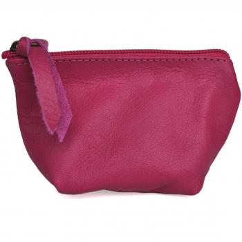 Lae In - Monedero de Piel  Mujer morado fucsia