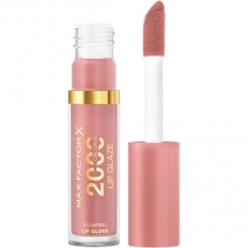 Max Factor 2000 Calorie Plumping Lip Gloss Shade 085 Floral Cream 4.4 ml, Full Shine Lip Gloss, Nourishing with Hyaluronic Acid & Squalane, Instant Plump, Non-Sticky, Vanilla-Milk S