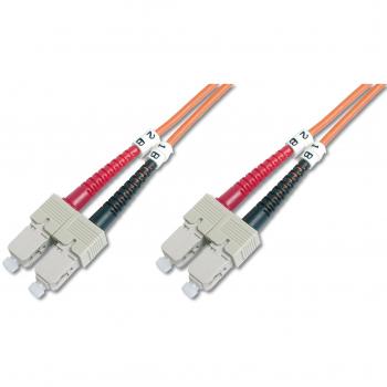 Cable de Fibra Óptica DIGITUS SC-Duplex OM1 5,0 m