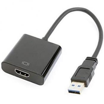 USB to HDMI Display Adapter, Black