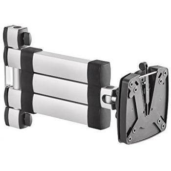 Soporte de Monitor Novus TSS Telescópico 75/100, Ajustable, Carga hasta 10 kg, Color Gris/Negro