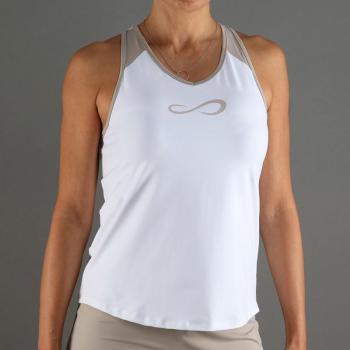 Camiseta de Tirantes Endless Speed V para Mujeres en Color Blanco - Talla S