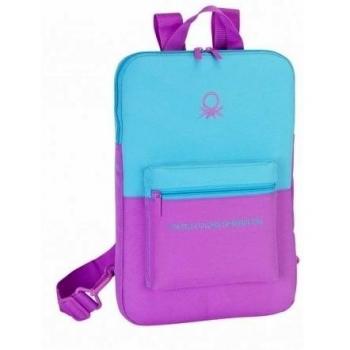 Safta 611652766 - Funda para Ordenador portátil de 15.6, con Estilo de Benetton, Multicolor