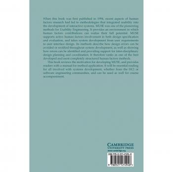 Método Muse para Ingeniería de Usabilidad (Serie Cambridge sobre Interacción Humano-Computadora)