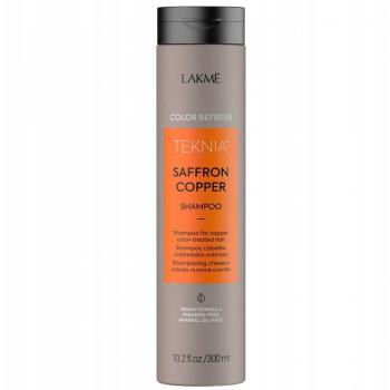 Champú Vegano Lakmé Teknia Saffron Copper 300 ml - Refresca y revive tonos miedzianos