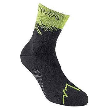 Calcetines La Sportiva Ultra Running Negro Intenso Amarillo - L