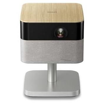 Proyector Epson EF-72 4K UHD 1000 Lúmenes 3LCD con Google TV y diseño en madera de roble