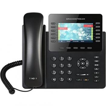 Grandstream GXP 2170 IP Phone with Bluetooth, Hands-Free Functionality, and PoE in Black Color