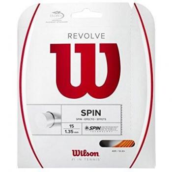 Wilson Revolve 15 Cordaje para Raquetas-Unisex, Naranja, NS
