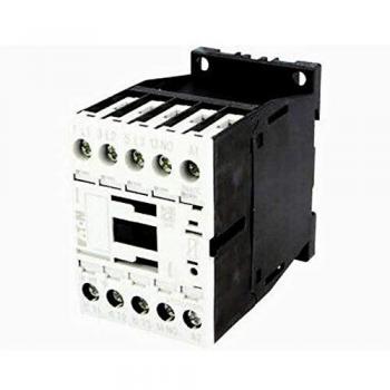Contactor Eaton DILM15-10, 3 polos, 3 contactos normalmente abiertos (NA), 15 A, bobina de 24 V AC, potencia continua de 7.5 kW (AC-3, 400