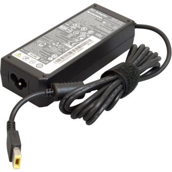 CARGADOR PORTÁTIL LENOVO 90W - Cargador de corriente, compatible con laptops Lenovo, potencia de 90W, entrada AC 100-240V, salida DC 20V/4.5A, diseño