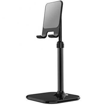 DCU TECNOLOGIC | Soporte de pie para Teléfono móvil o Tablet | Video-Llamadas | Leer | Películas | Altura Ajustable