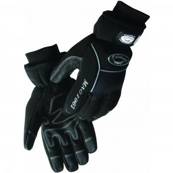 Caiman - 2962 - 5 grande resistente al agua grano de cabra piel Heatrac invierno Multi Actividad guantes con Micro Cable de aislamiento, negro por constructores mundo distribución al por mayor