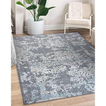 Alfombra Estructural Sole Tejido Plano Gris/Beige 200x290 cm
