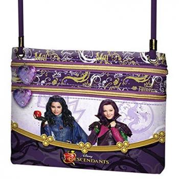 Karactermania Los Descendientes Evil Bolso Bandolera, 22 cm, Morado