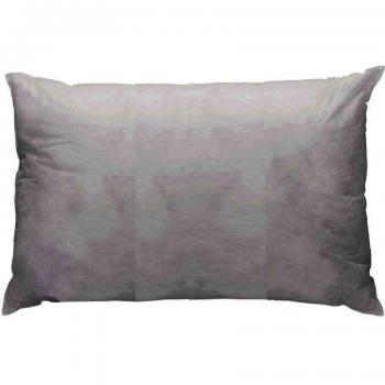 Decortina - Relleno para cojín rectangular de 50 x 80 cm, microfibra, color blanco