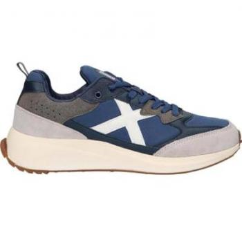 Zapatillas Munich Tip Azul Gris Blanco Unisex Adulto - Talla 46 EU