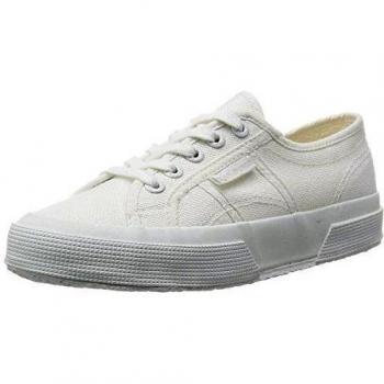 Superga 2750 Classic Unisex Canvas Sneakers - Total White