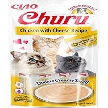 Inaba churu sticks golosinas para gatos que se pueden lamer para alimentar con la mano delicioso y saludable refrigerio para gatos pollo y queso