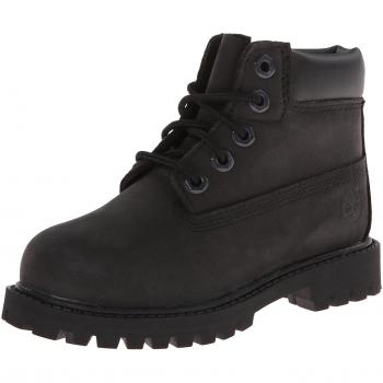 Timberland Premium 6 Inch Lace-up Boot for Toddler in Black, Size: 7
