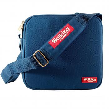Bergner BG-3652-BL Porta Alimentos de poliéster, 23 x 22 x 13,5 cm, Azul, Centimeters