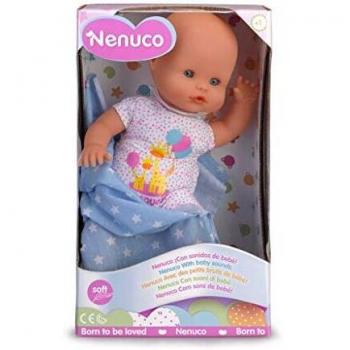 Nenuco Recién Nacido - Muñeco Infantil con Sonidos de Bebé