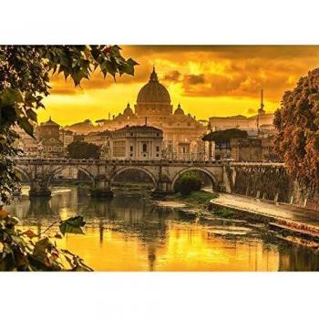 Schmidt Spiele Golden Light Over Rome 1000-Piece Puzzle