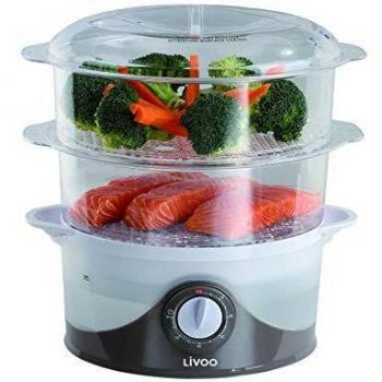 LIVOO DOC191 Cocina a vapor y arroz